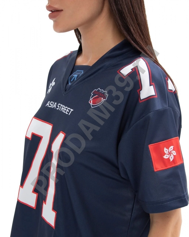 Футболка American football синий