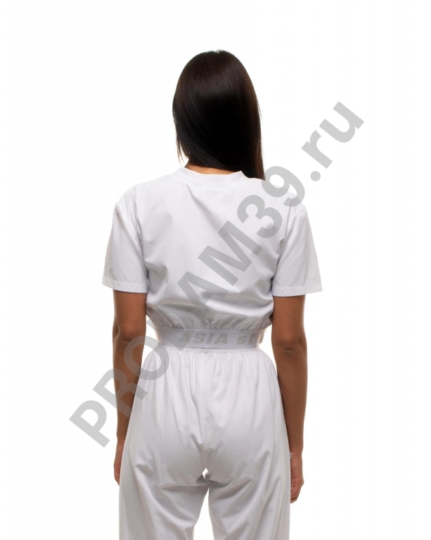 Топ хлопок поплин белый