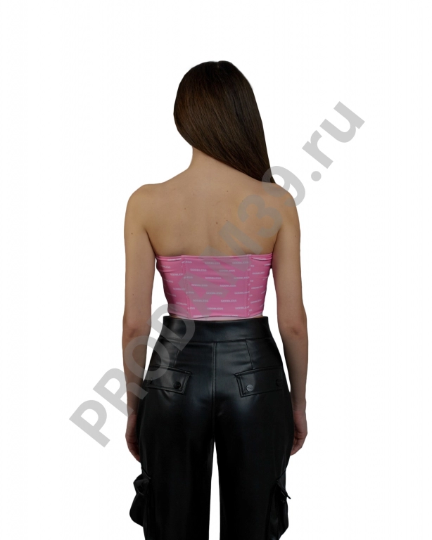 Топ корсет iguana baby pink розовый