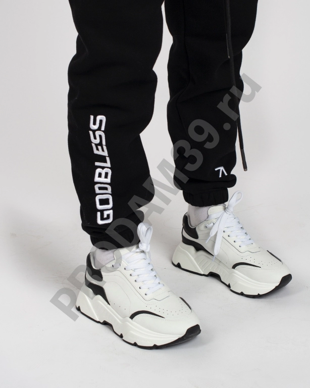 Джогеры unisex Godbless черный