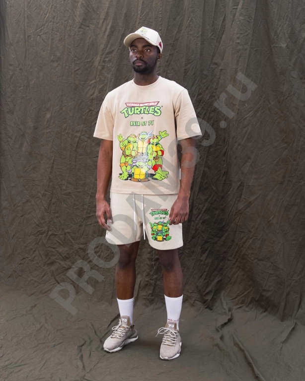 Шорты Turtles x Asia st 71 бежевый