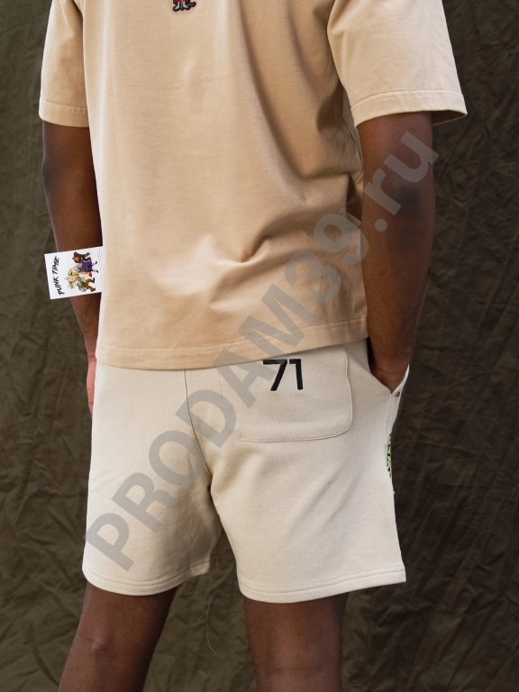 Шорты Turtles x Asia st 71 бежевый