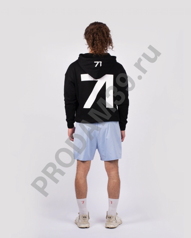 Шорты Summer поплин голубой M