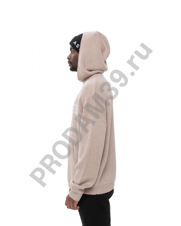 Худи knitted Godbless бежевый