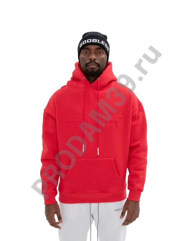 Худи best over hoodie красный