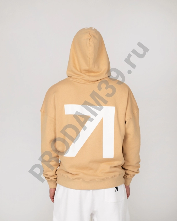 Худи Base over unisex бежевый