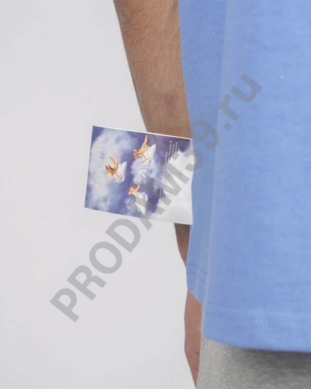 Футболка unisex Видение Иезекииля голубой OS