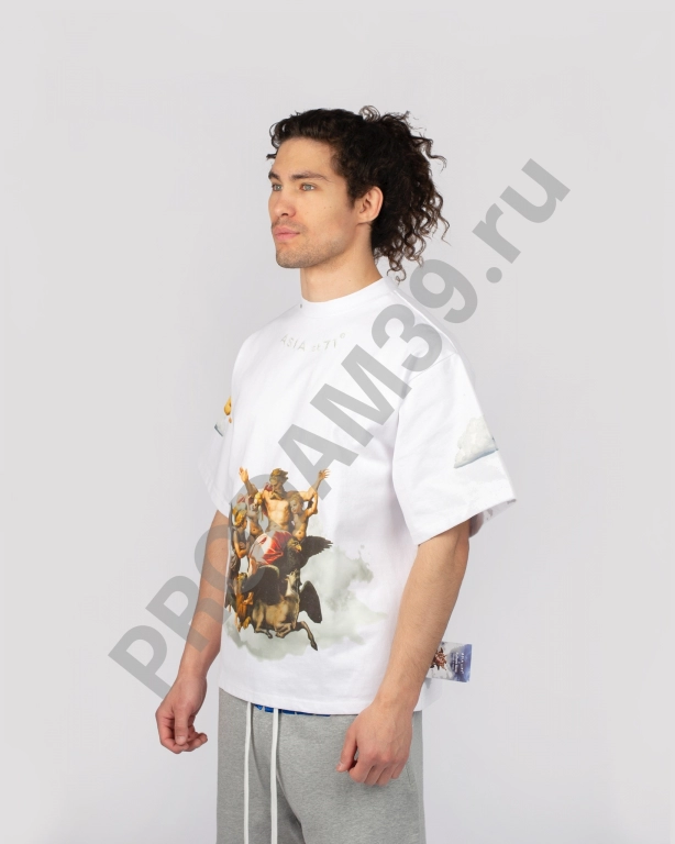 Футболка unisex Видение Иезекииля белый OS