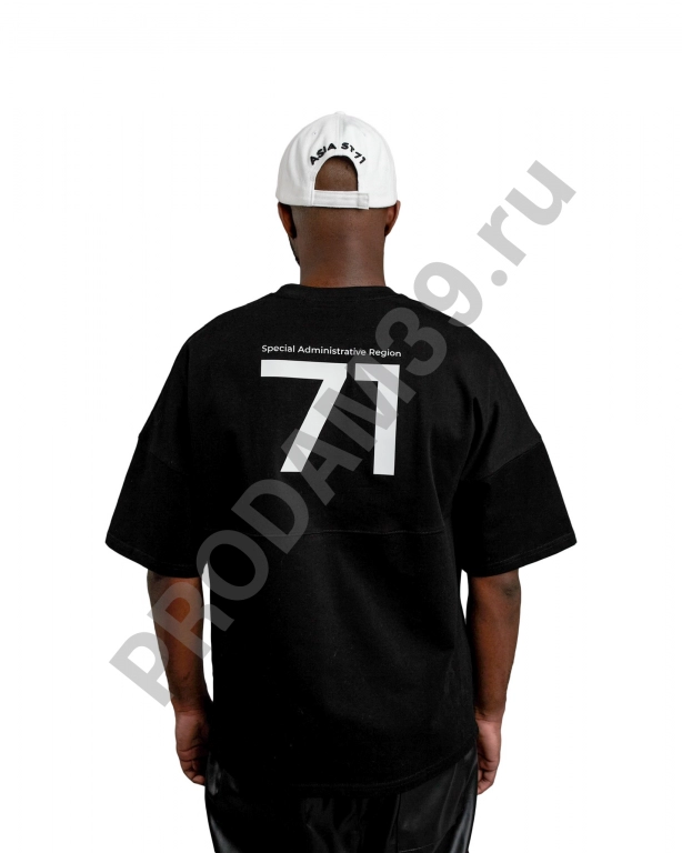 Футболка special administrative region черный