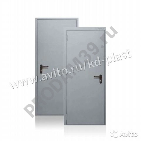 Дверь противопожарная/техническая 750*2050