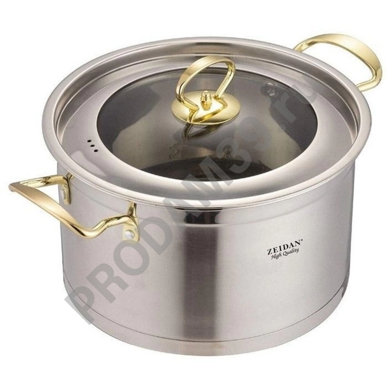 Кастрюля Zeidan, Нержавеющая сталь, 2,7 л