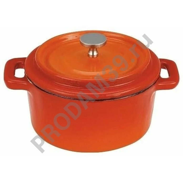 Кастрюля Vitesse VS-2322 чугун с крышкой 0,35л серия Ferro эмаль покрытие (8)