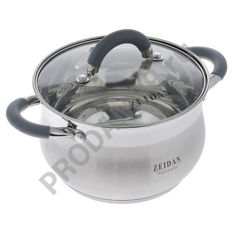 Кастрюля Zeidan Z50252, 4 л, серебристый
