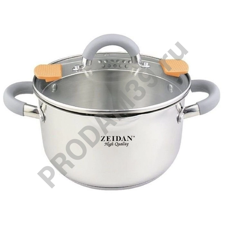 Кастрюля Zeidan Z50289, 2.9 л, серебристый