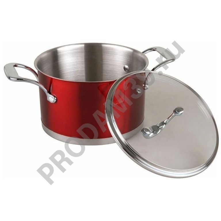 Набор кастрюль Pomi d'Oro PSS-640028 Prezioso, 18см, 20см, 24сми соусник 16см с крышками