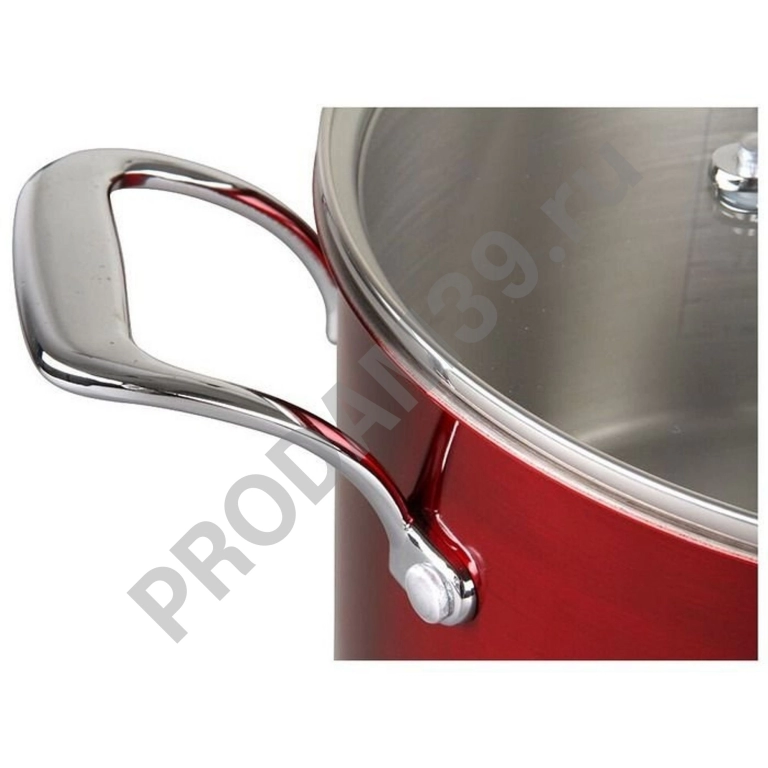 Набор кастрюль Pomi d'Oro PSS-640028 Prezioso, 18см, 20см, 24сми соусник 16см с крышками