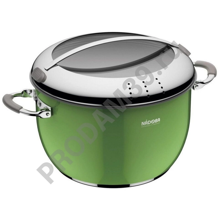 Кастрюля Nadoba Kvetunka, 5.5 л, желтый