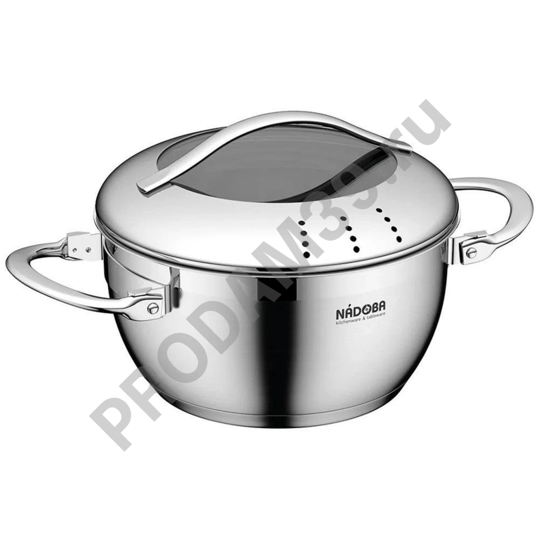 Кастрюля Nadoba Maruska, 1.4 л, серебристый