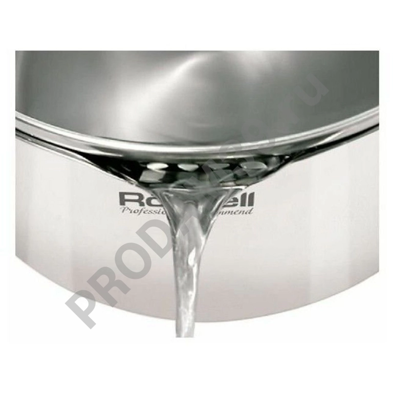 Кастрюля Rondell Aristokrat, 2.3 л, стальной/коричневый