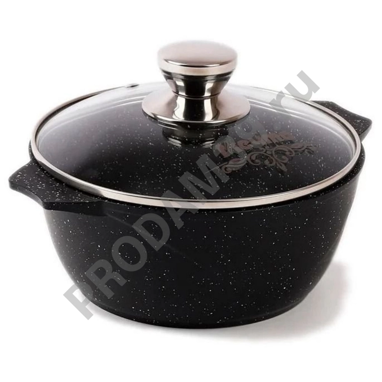 Кастрюля Гранит star 44803 обьем 4,0л АП (5)