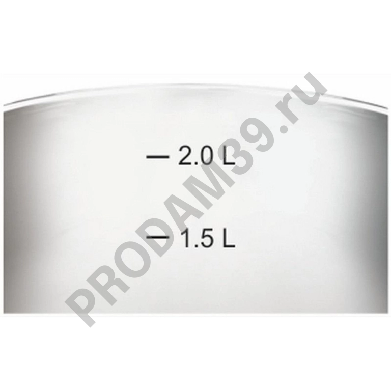 Кастрюля Calve CL-1888 обьем 2.5л.18см (серия Marfa) термоаккумулирующе дно стеклан