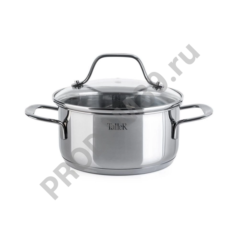 11060-TR Набор посуды TalleR Брилон, 6 пр.Можно использовать в духовом шкафу без крышки