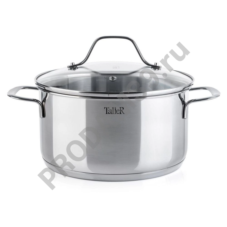 11060-TR Набор посуды TalleR Брилон, 6 пр.Можно использовать в духовом шкафу без крышки