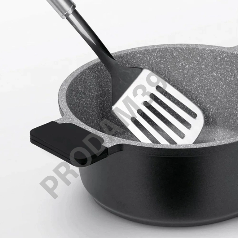 Кастрюля Nadoba Grania, 4.2 л, черный/серый