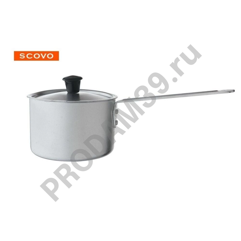 Ковш Scovo МТ-063, 0.5 л, серебристый