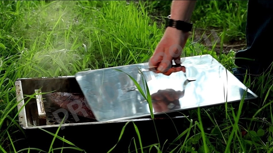 Коптильня из нержавейки КУКМАРА