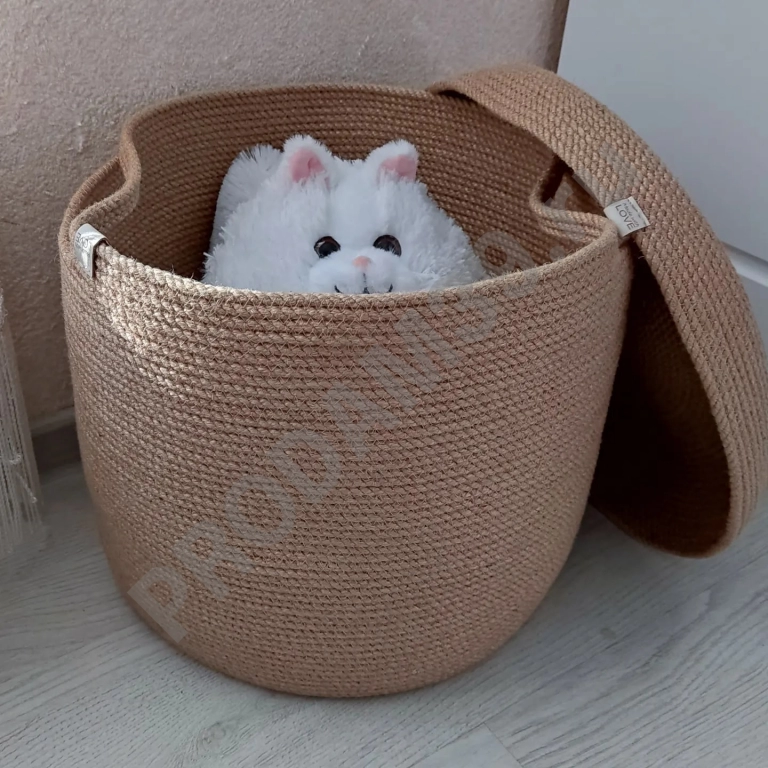 Корзина из джута