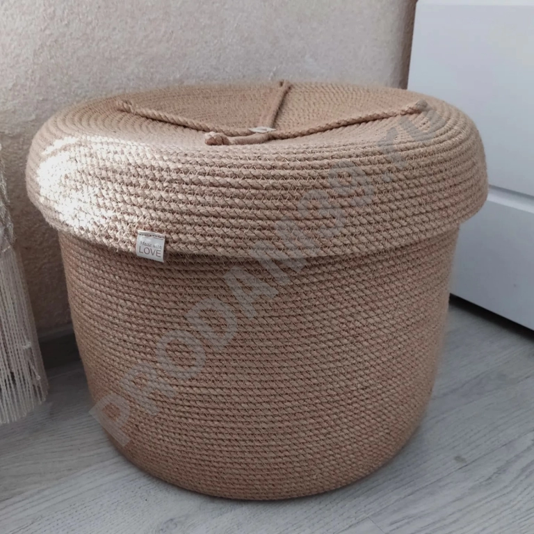 Корзина из джута