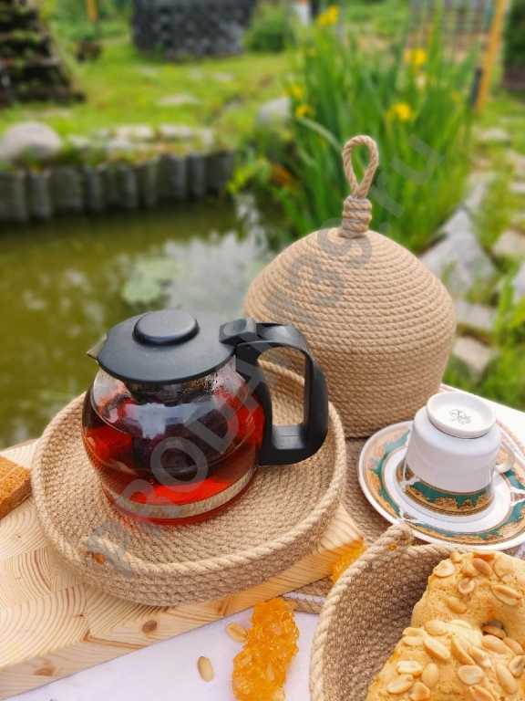 Колпак с подставкой для заварного чайника