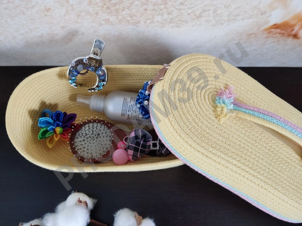 Овальная корзина