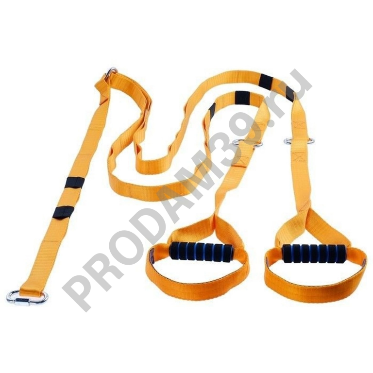 Эспандер-многофункциональный тренажёр - Тренировочные петли, регулируемый карабин, 36-14