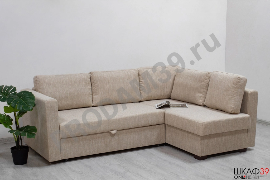 Джессика 2 (15) Диван угловой правый (УП) RE 10