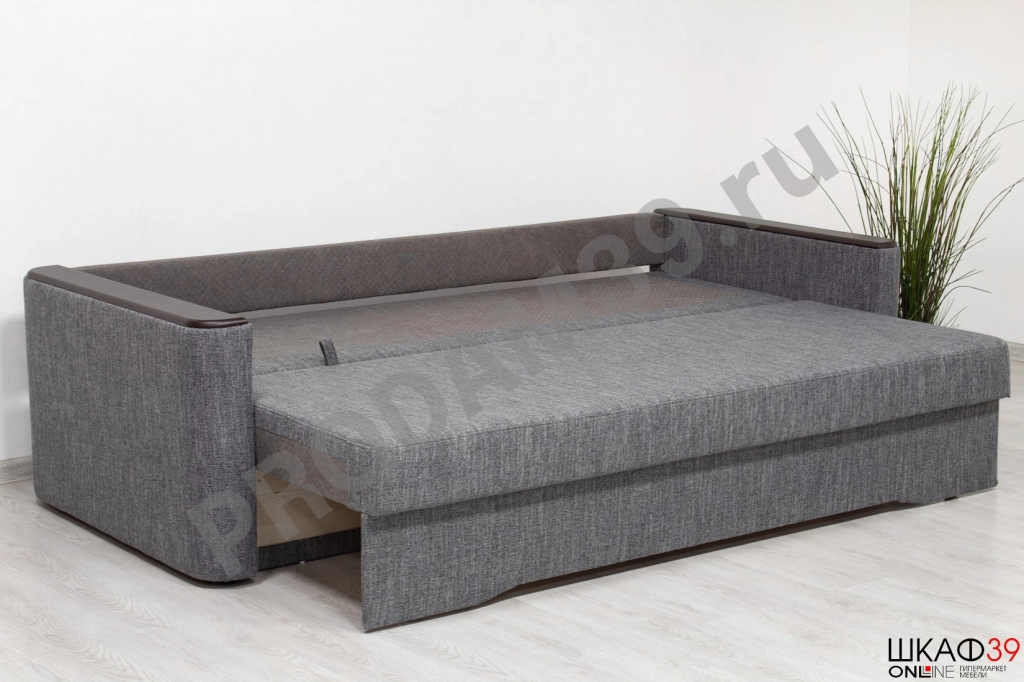 Джонас (01) Диван прямой серый Santana 19