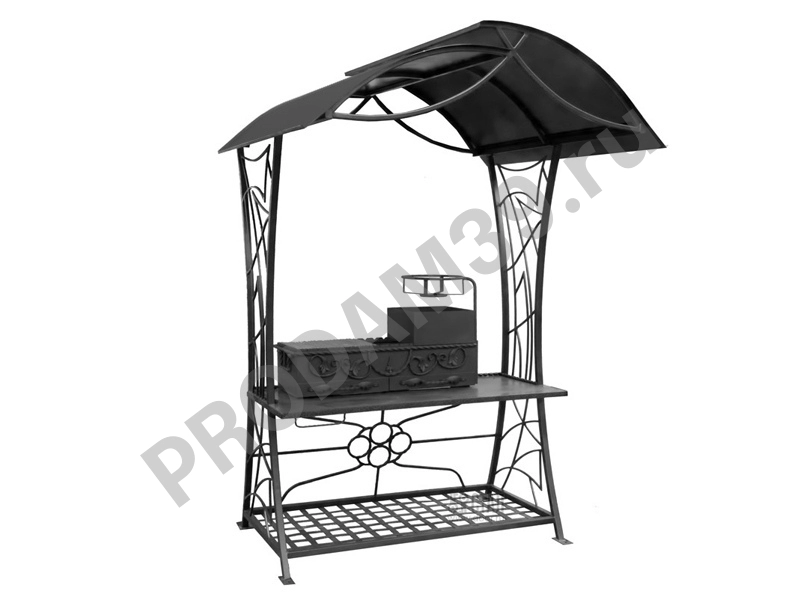 Мангал с навесом под заказ