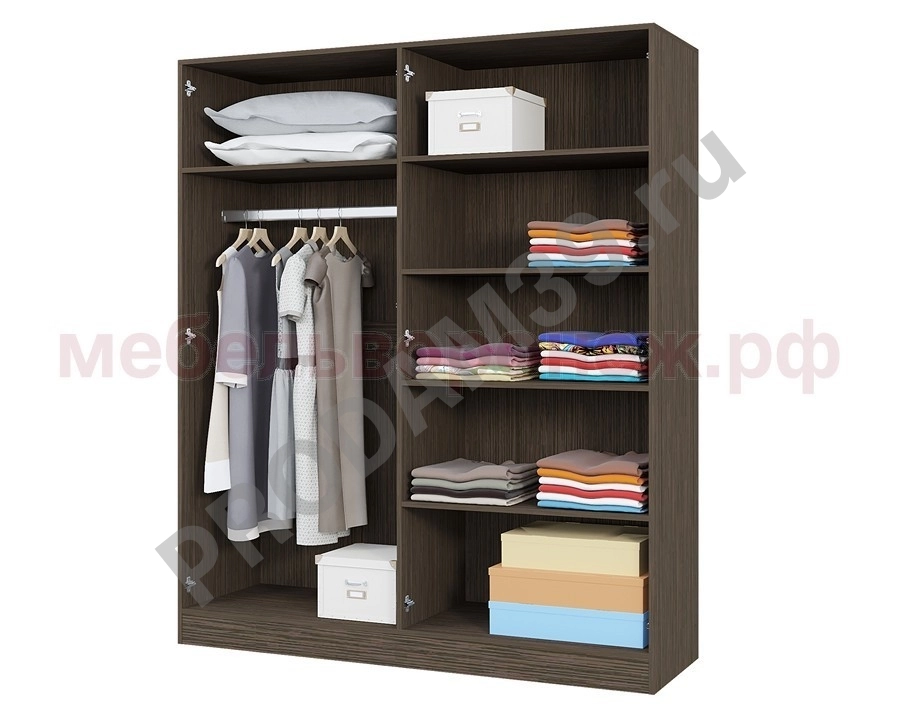 Шкаф 4х створчатый Леси