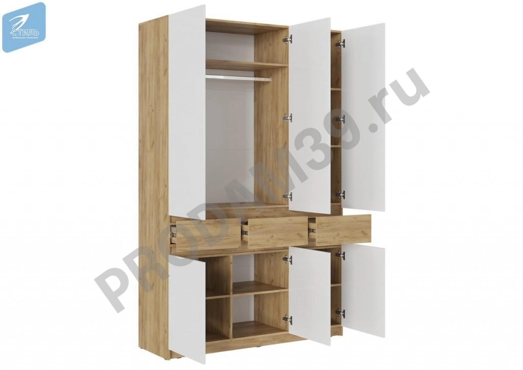 Шкаф 3х створчатый Бостон