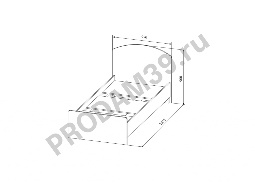 Кровать Кики детская