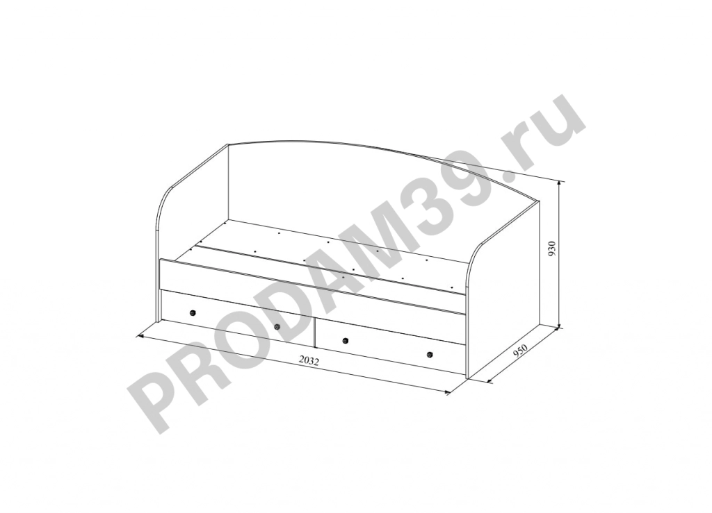 Кровать Кики