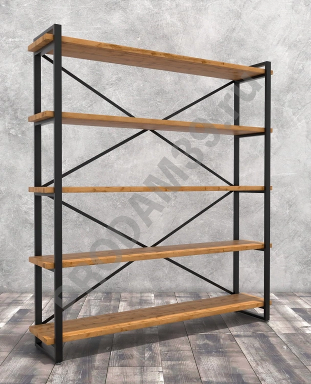 Стеллаж лофт размер 2000х1500х440