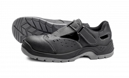 Сандалии на ПУ/ПУ подошве с металлическим подноском, Лайм