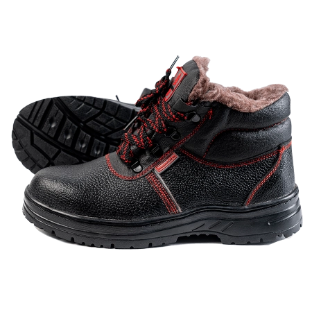 Ботинки утепленные на нитрил подошве с металлическим подноском