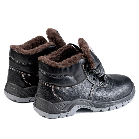 Ботинки утепленные на ПУ/ТПУ подошве с металлическим подноском