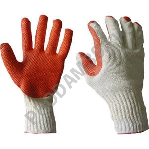 ПЕР 412 Перчатки хлопок белые с латексом (уп. 120шт) КИТАЙ