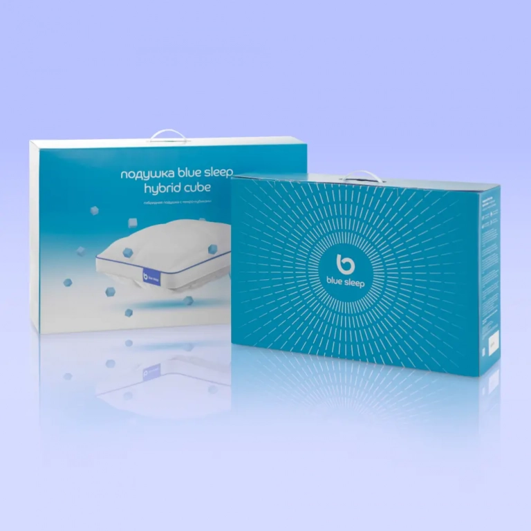 Подушка Blue Sleep Hybrid Cube