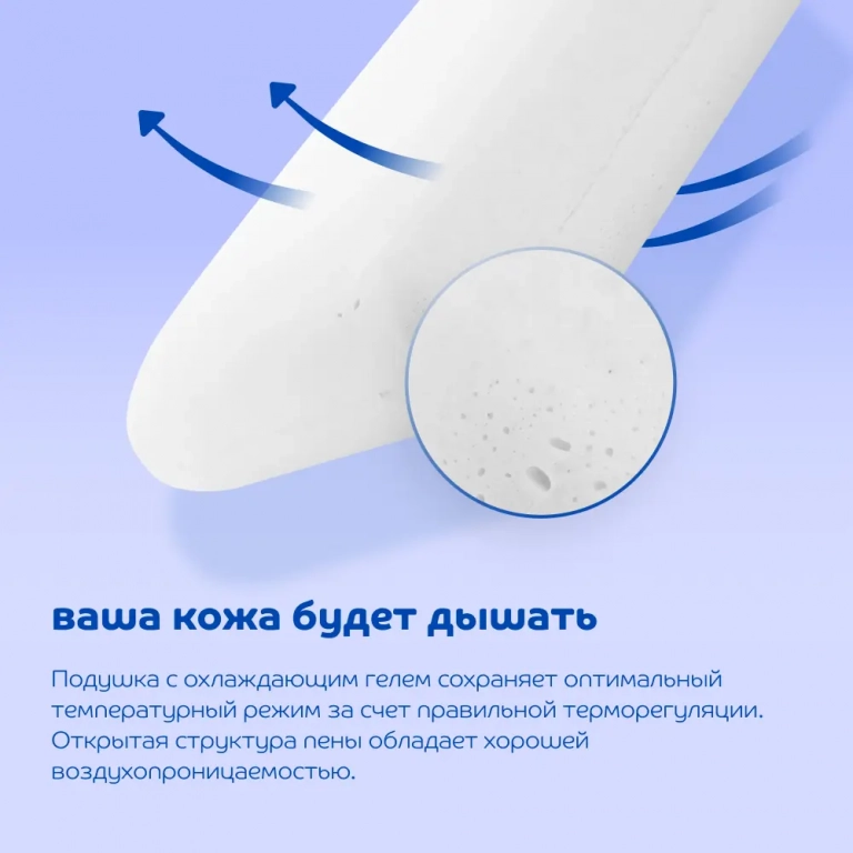 Анатомическая подушка Blue Sleep