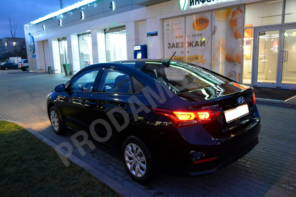 Аренда автомобиля Hyundai Solaris 2019 г. АКПП